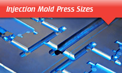 Injection Mold Press Sizes